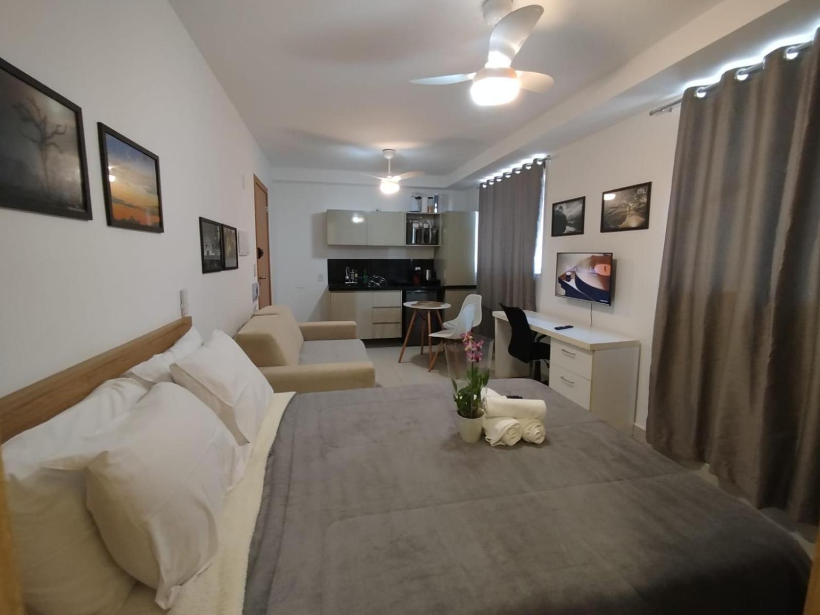 Studio Aconchegante 2Km Da Savassi 벨루오리존치 외부 사진